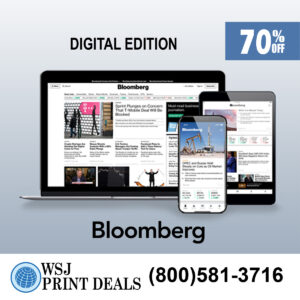 Bloomberg Subscription, Digital Access for 2 Years at 70% Discount