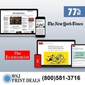 The Economist and The NYT Digital Combo for 3 Years