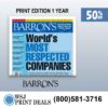 BARRONS PRINT 1 YEAR